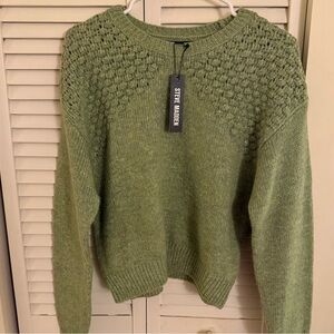 Steve Madden Olive Knit Women's Sweater